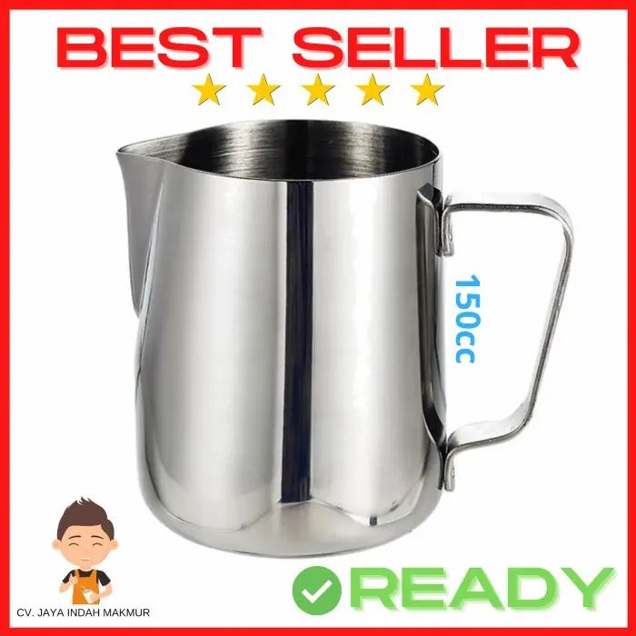 Milk Jug 150ml cc Stainless Steel Latte Art Barista Professional Tools
