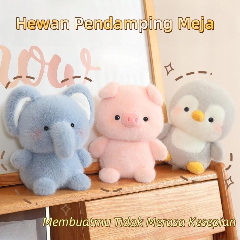 [READY] Boneka Plush Hewan 16cm Gemoy - Boneka Kelinci Anjing Beruang Lucu Aesthetic - Pajangan Meja Kamar & Teman Tidur Lembut - Kado Hadiah Ultah Viral