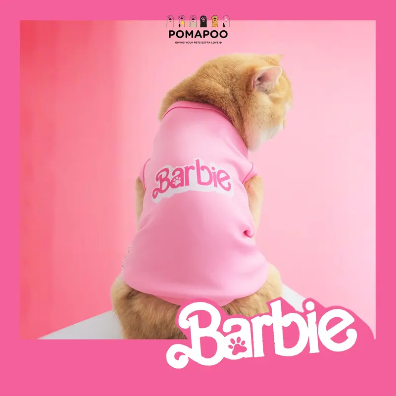POMAPOO - Baju Kucing dan Baju Anjing Barbie dan Ken Tank 2