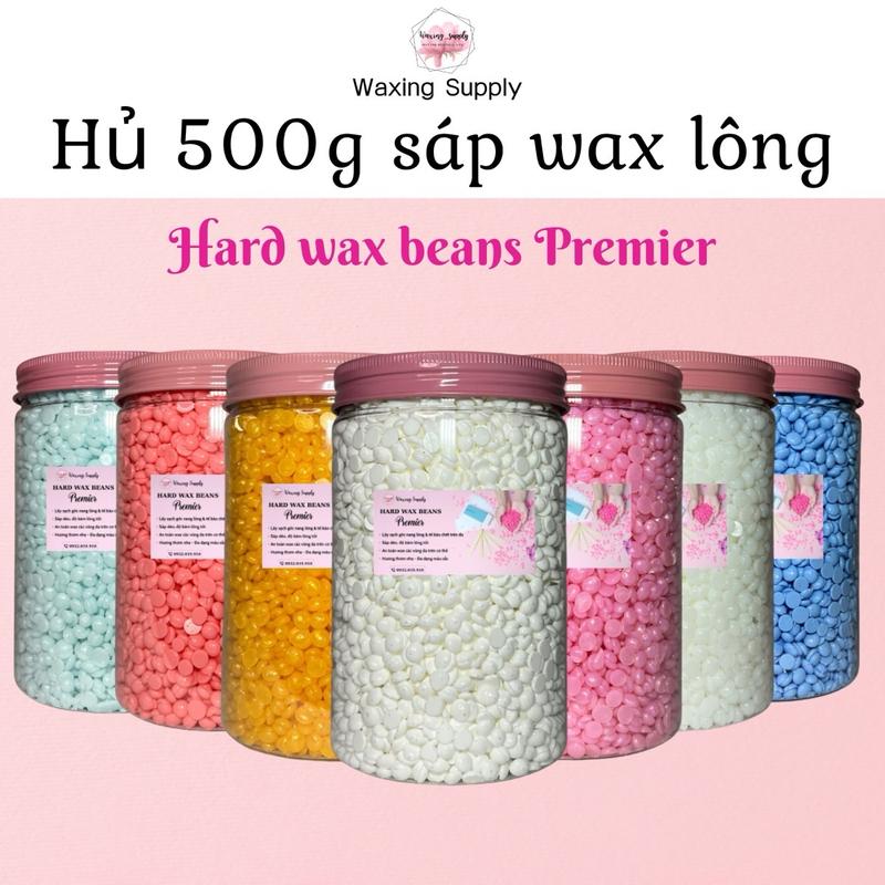 [Che tên sp] Hủ 500g sáp wax lông cao cấp Premier Waxing Supply waxing cạo  Nữ sisap  waxlonggiatot ria mép sáp  nhổ râu wax bikini Women tẩy triệt