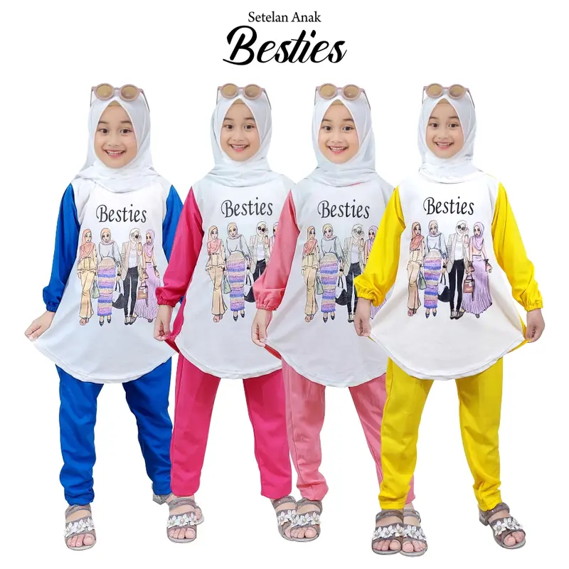 Setelan Anak Bestie  702 NETMODE 4