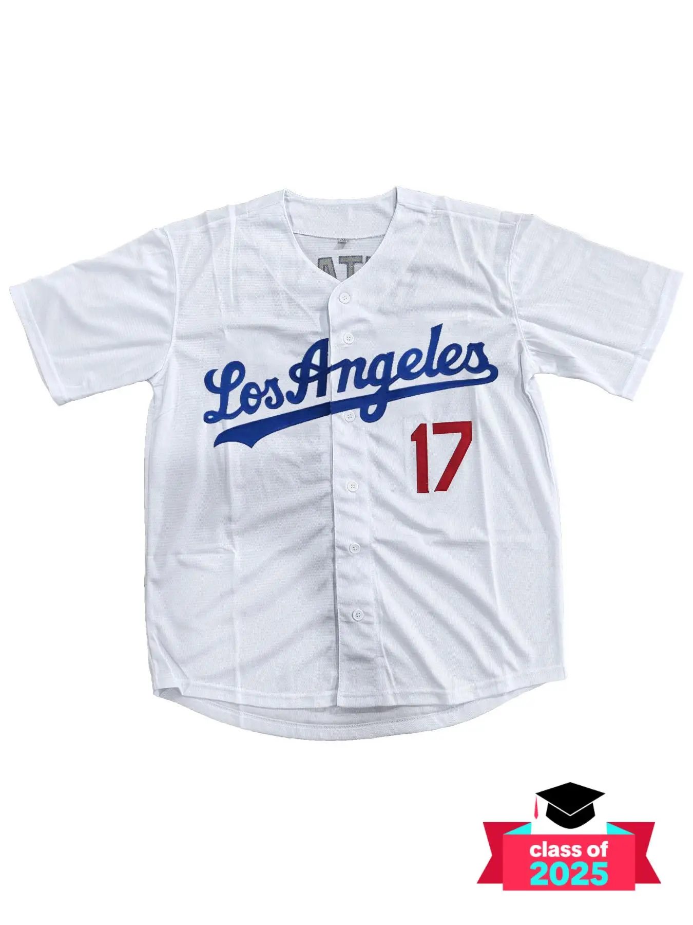 Men's Letter & Figure Patched Button Front Baseball Jersey, Casual Loose Short Sleeve V Neck Baseball Top for Fall & Winter, Men's Sportswear for Training & Competition, Sports Clothing, Jersey Shirt