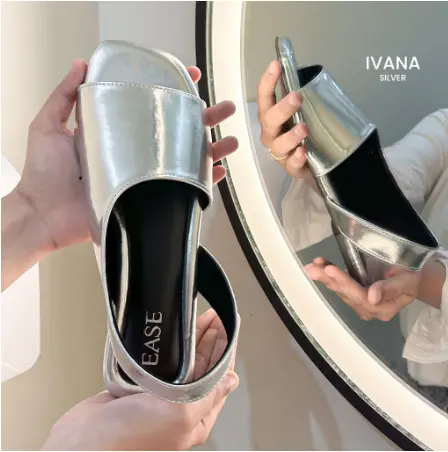 Sandal Teplek Wanita Flat senal cewek sendal sepatu kerja cewek Sepatu sandal sendal wanita 3