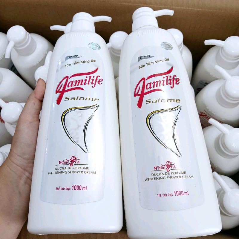COMBO 2 CHAI Sữa Tắm Cá Ngựa Familife 1000ML Hàng Cty
