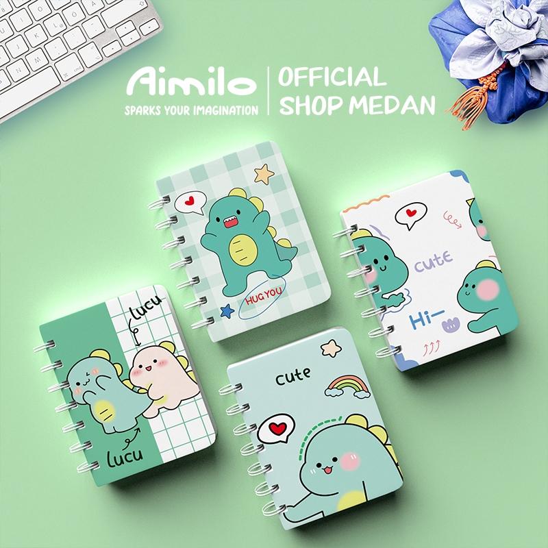 Aimilo - Notebook Mini A7 Isi 4PCS Buku Kecil Catatan Scrapbook Buku ...