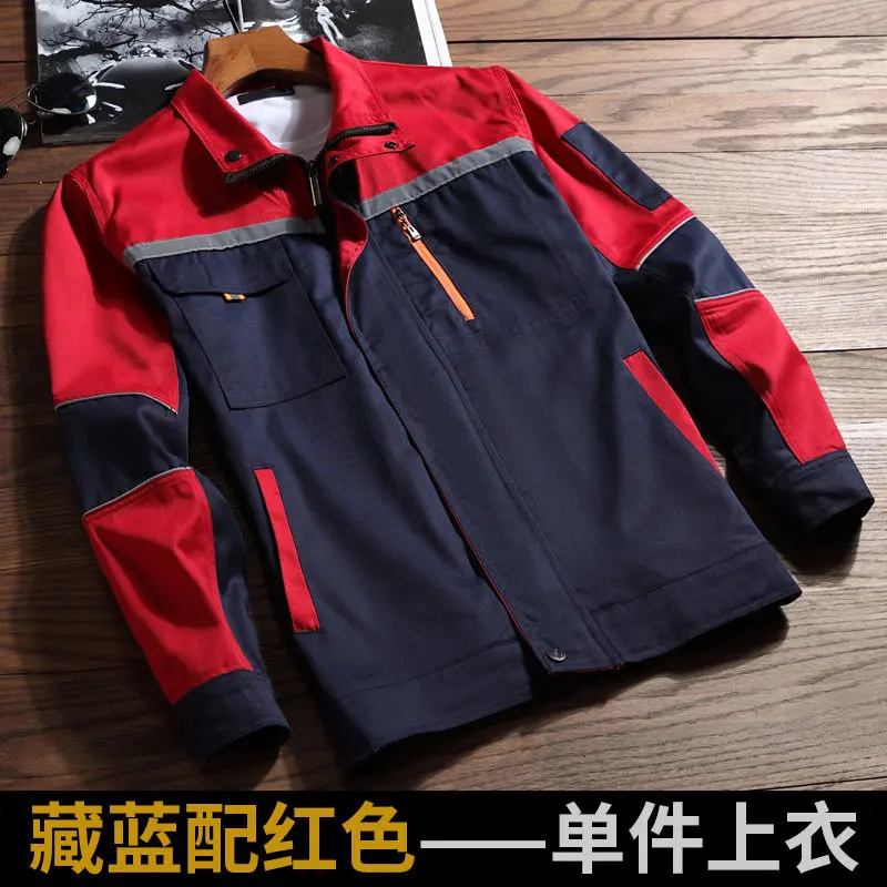 Bộ Quần Áo Lao Động, Chống Mài Mòn, Thích Hợp Cho Mùa Hè, Mỏng, Dài Và Ngắn Tay, Thích Hợp Cho Công Việc Nhà Để Xe, Quần Áo Nhà Máy, Tùy Chỉnh Dụng Cụ, Quần Áo Bảo Hộ Lao Động, Thời Trang, Dễ Phối Đồ, Cá Tính