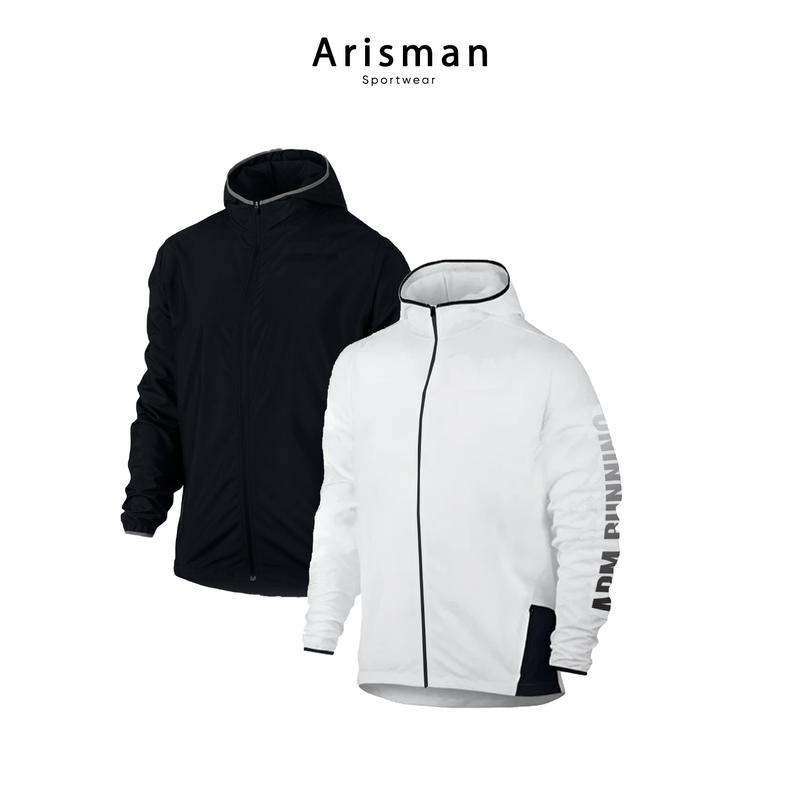 Áo khoác gió chạy bộ 1 lớp mỏng Tập Gym siêu nhẹ ARM chống gió, chống bụi, chất vải dày dặn 4