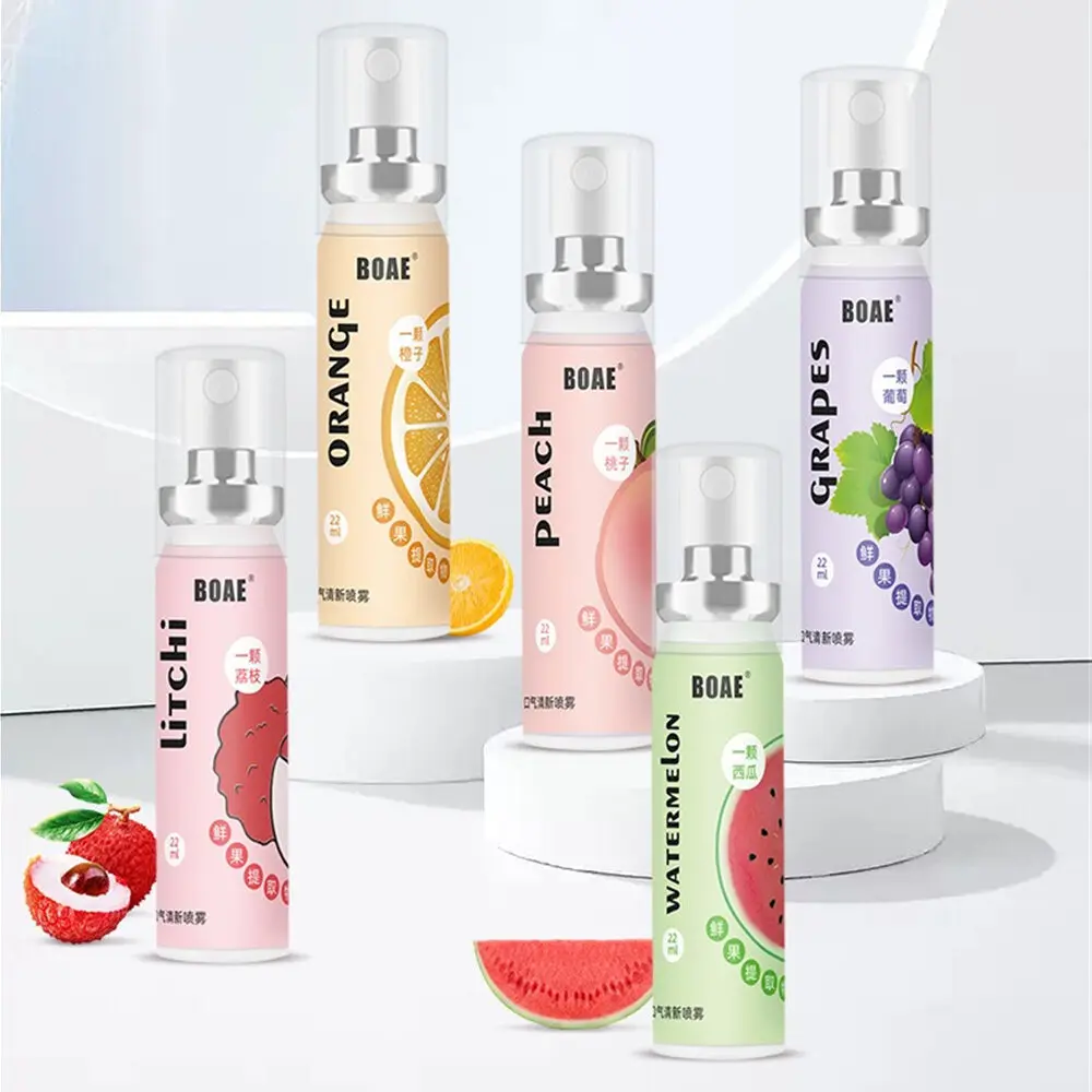 Xịt miệng, làm sạch hơi thở, hương thơm lâu dài, hơi thở tươi mát, hương trái cây, 20ml, xịt miệng