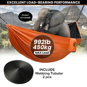 [BISA COD] hammock D2L bolak balik double layer ayunan 2 dua lapis palava adv Camping Outdoor