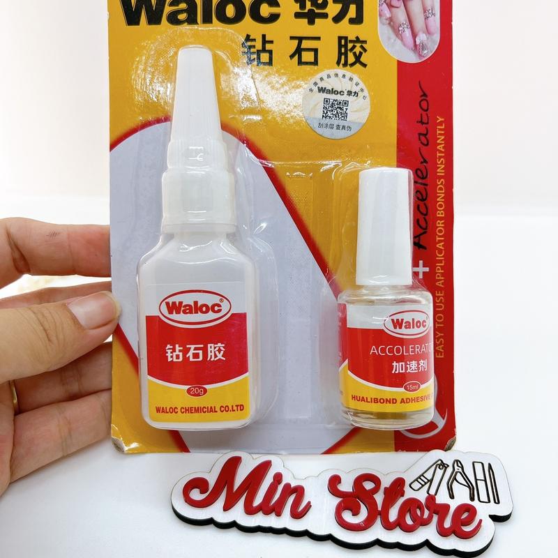 Keo bê tông dán móng WALOC keo đính đá dán móng làm nail