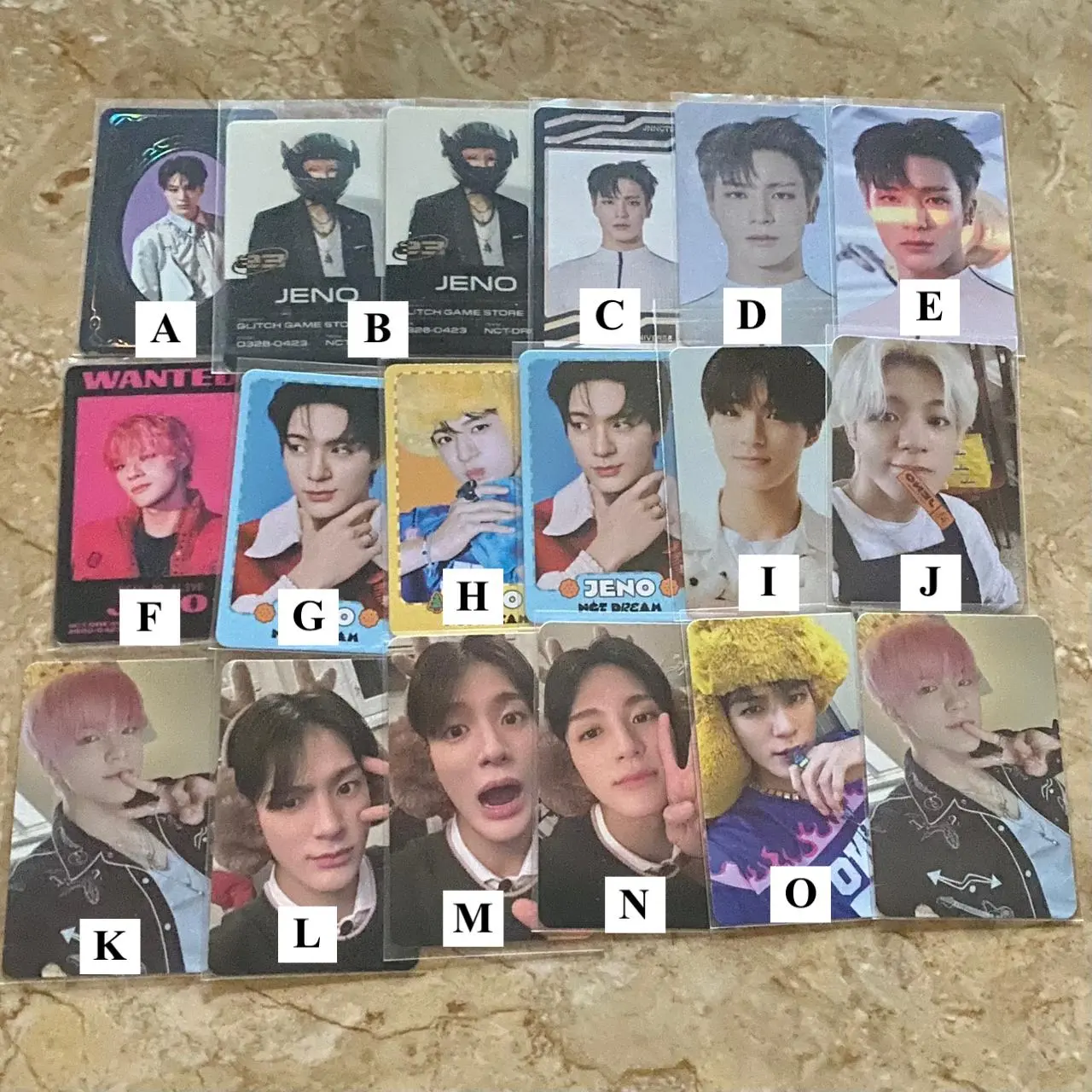 OFFICIAL NCT JENO PHOTOCARD