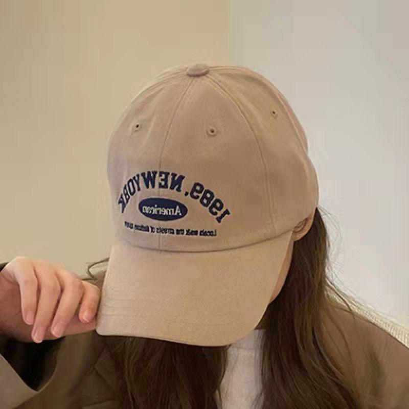 Product Introduction of Korean Vintage 'NEW YORK' Baseball Cap Unisex Street Letter Embroidery Cap 3