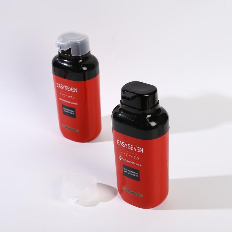 EASYSEVEN Dầu gội phủ bạc thảo dược dạng màu cơ bản phủ màu nhanh - 400ML 7