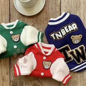 Petpaw Baju Anjing Kucing Jaket Outer Varsity Premium Import Jacket