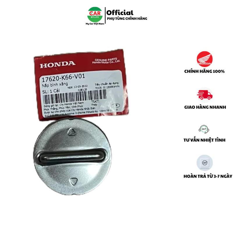 Nắp bình xăng HONDA AIR BLADE 125, LEAD 125, PCX 125, SH 2020-2024. 17620K66V01 Phụ Kiện Phụ Tùng 0