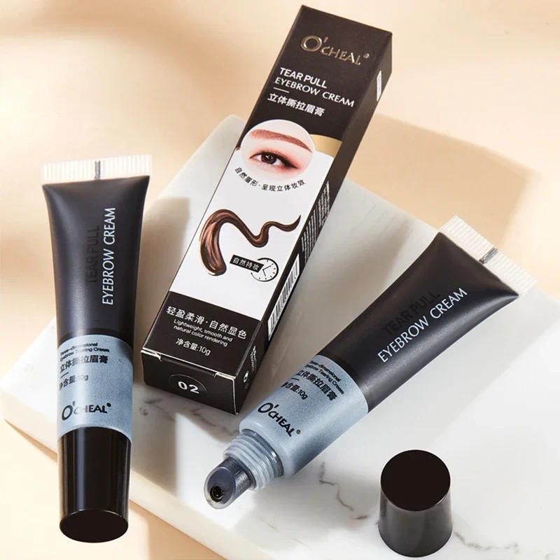Product Introduction of 15 Minutes Professional Eyelash Hair Dye Easy Dye Gel Eyelash Set Fast Hair Dye Semi Natural Permanent Eyebrow Hair Dye 2024 Cream Makeup Cosmetic 8