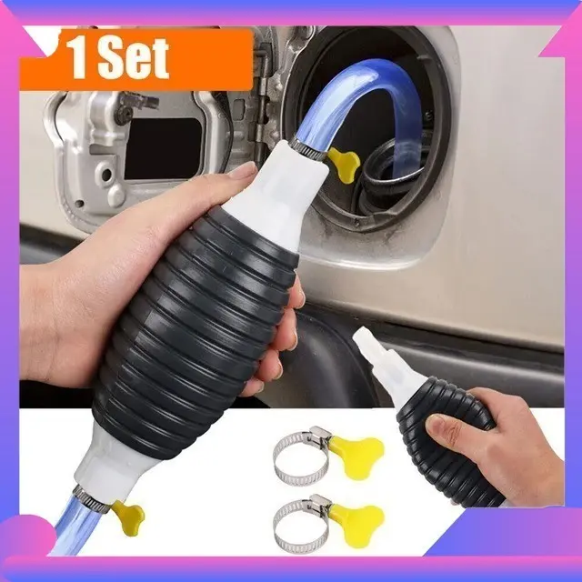 Pompa Transfer Manual Tangan Sedot Oli Bensin Mobil Extractor Oil