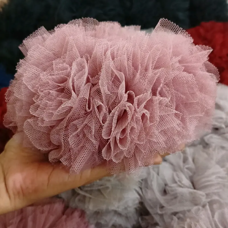 MEDIUM cepol hijab anti pusing,scrunchie tile.ikat rambut Katun kuncir rambut 2