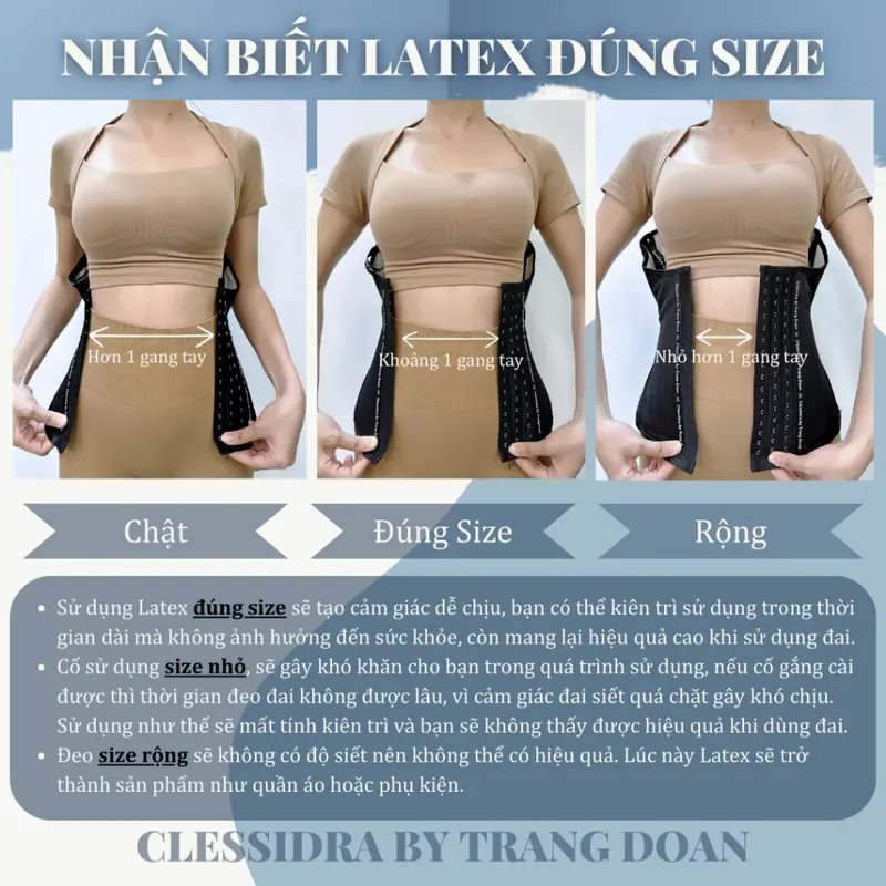 Latex Hera - Đai Nịt Bụng Tuỳ Biến - Classidra By Trang Doan Kem Women ÁO 7