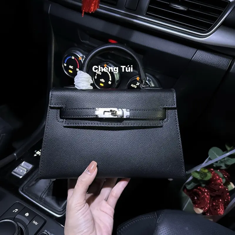 Túi Da Lì 1 Quai Size 20 Và 22 Fullbox Nguyên Siu - Bag Nữ 6