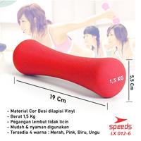 Gambar Dumbell Barbel Mini Alat Fitnes Barbel Wanita Angkat Beban Latihan Otot Cewek Vinyl 012-6 - 1KG BIRU dari Calary Toys Kota Surabaya 2 Tokopedia