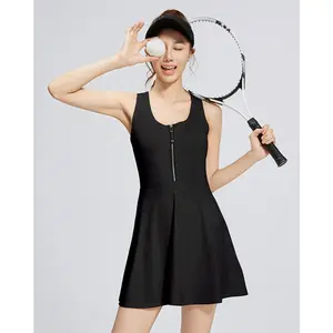 LADIES FASHION Dress Olahraga Jumsuit Rok Tennis Olahraga Gym Pilates Golf Wanita 1222