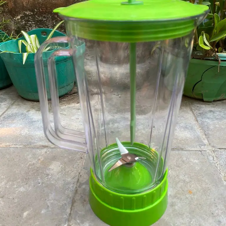 Gelas Jus Blender Miyako Hijau Putih