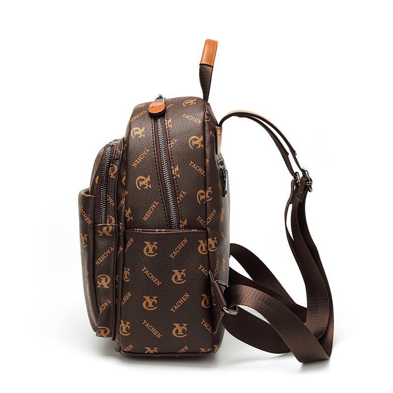 Product Introduction of Women's Backpack 2024 New Fashion Backpack High-end Women's Bag Korean Style Trendy Travel Casual Versatile Bag 13