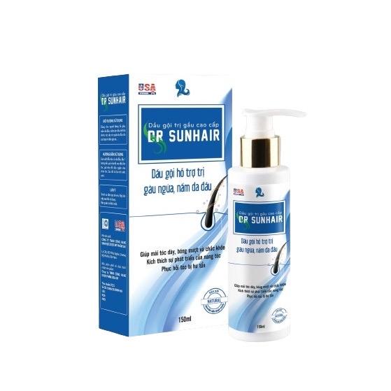 Dầu gội DR Sunhair hỗ trợ trị gầu và nấm ngứa da đầu Lọ 150ml