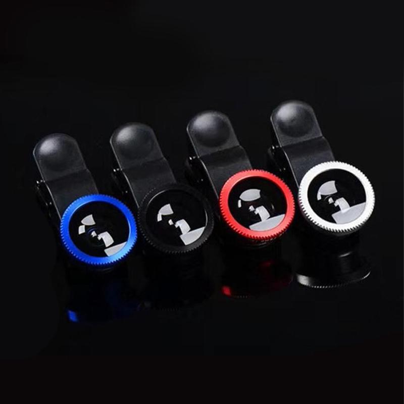 3 In1 Fisheye Phone Lens 0.67X Wide Angle Zoom Fish Eye Macro Lenses Camera Kits With Clip Lens R0S7 6