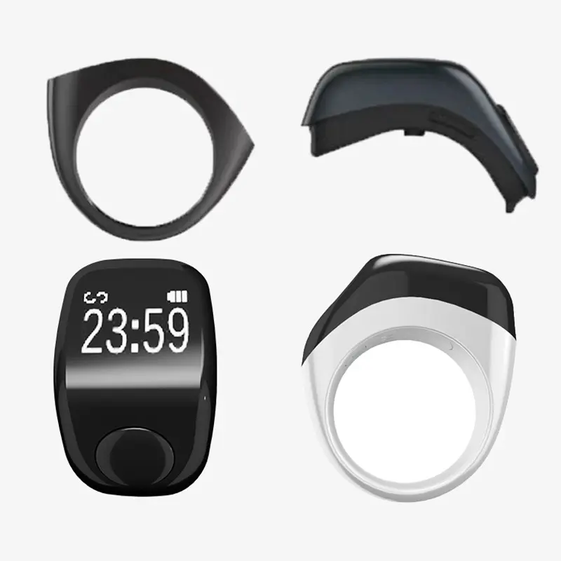 New Heart Rate Blood Oxygen Smart Ring Bluetooth Counter Hitung Zikir Harian Muslim Modern