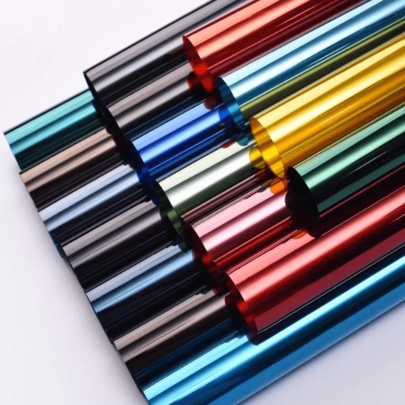 Cuộn 3 Mét Giấy Dán Kính Cách Nhiệt, Phim Dán Kính Phản Quang 1 Chiều, Chống Nắng Nóng, Ngăn Tia Uv Decal Decor Phòng Nhà cửa