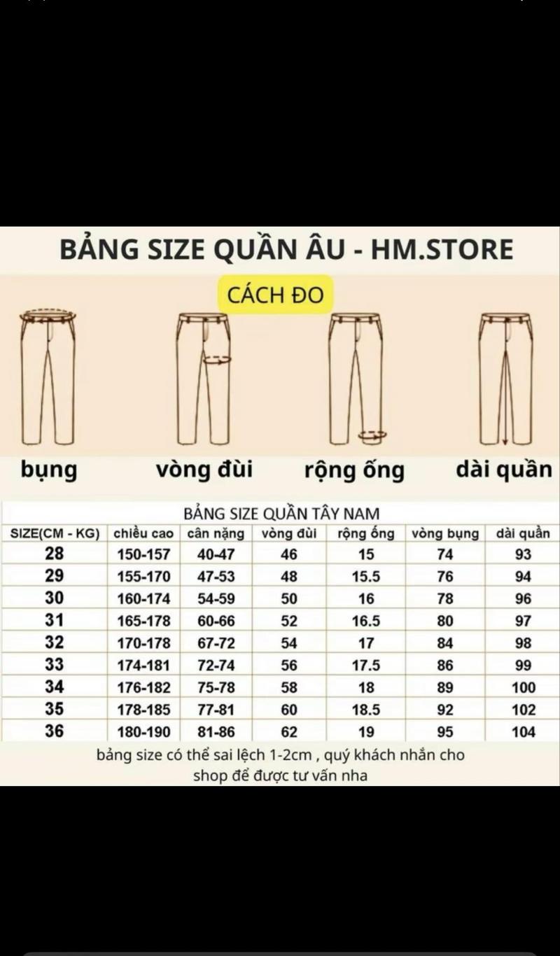 Product Introduction of Quần Âu Nam Cạp Cao Sidetab 2 Khuy - Phong Cách Hàn Quốc Mầu Đen Túi Menswear Pants 0