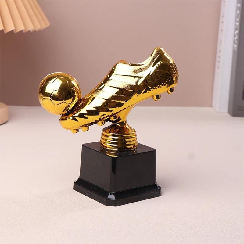 Product Introduction of Model European Football Golden Boot Award Trophy Plastics Football Match Soccer Fans Souvenir Cup Excellent Player Award Competition Honor Football Shoe Award Home Decor 10