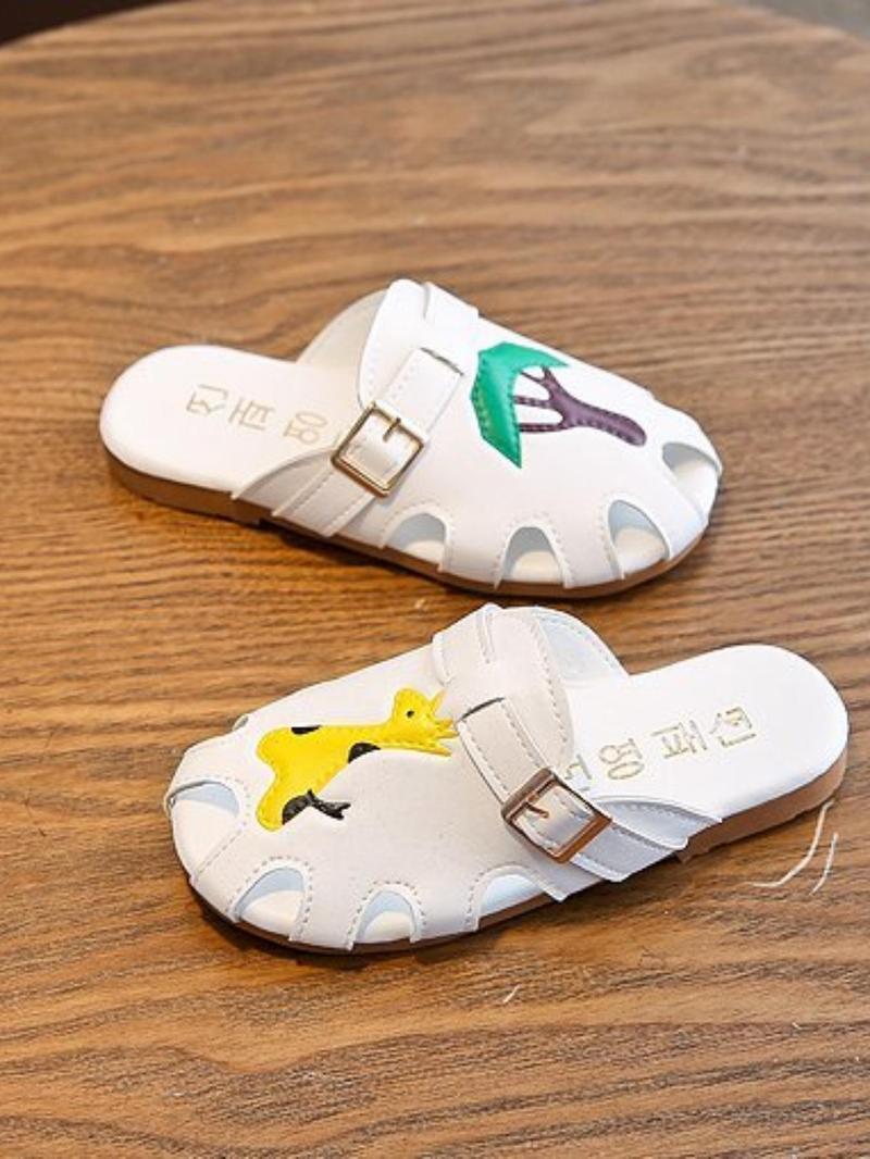 Product Introduction of Kids Cute Cartoon Slippers, 1 Pair 2024 New Style Casual Comfortable Non-slip Slippers for Summer, Soft Slippers for Indoor and Outdoor Wear 15