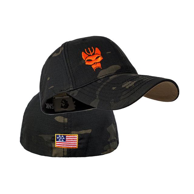 Product Introduction of Hat Men's Camouflage Tactics Baseball Cap Rear Seal Element Cap 21