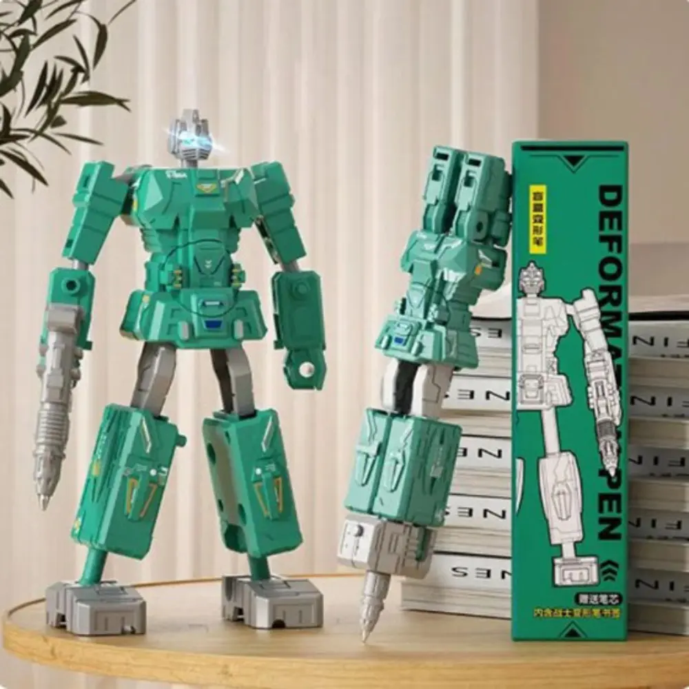 Bút Biến Hình Robot, Chống Mài Mòn, Cầm Tay, Không Độc Hại, Làm Bằng ABS, Thích Hợp Cho Đồ Dùng Học Tập Và Văn Phòng, Bút Bi, Cho Trẻ Em
