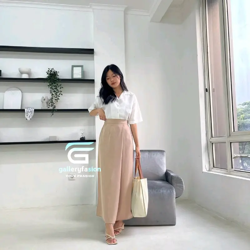 Rok Wanita Yoora Skirt | A-Line Maxi Skirt | Raya Collection 4