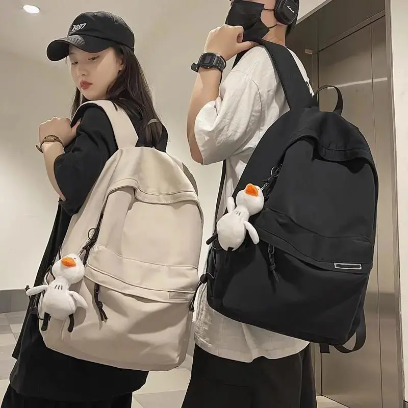 Ba Lô Du Lịch Dung Tích Lớn, Thiết Kế Đơn Giản, Dành Cho Nam Và Nữ, Phong Cách Nhật Bản, Thích Hợp Cho Trường Trung Học Cơ Sở, Trung Học Và Sinh Viên Đại Học, Túi Đi Học, Năm 2024