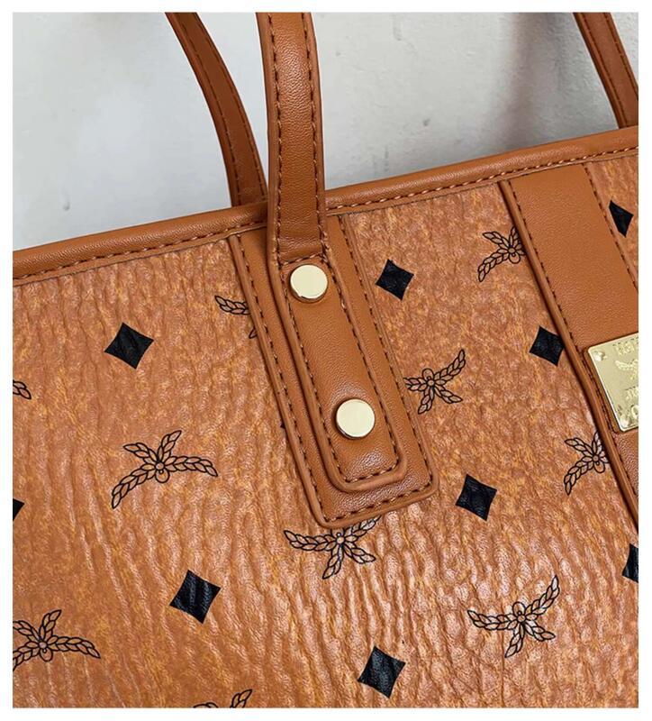 Product Introduction of 2024 New Tote Handheld Bun Mother Female Large Capacity Shoulder Versatile Trendy Two Piece Commuter Bag 21