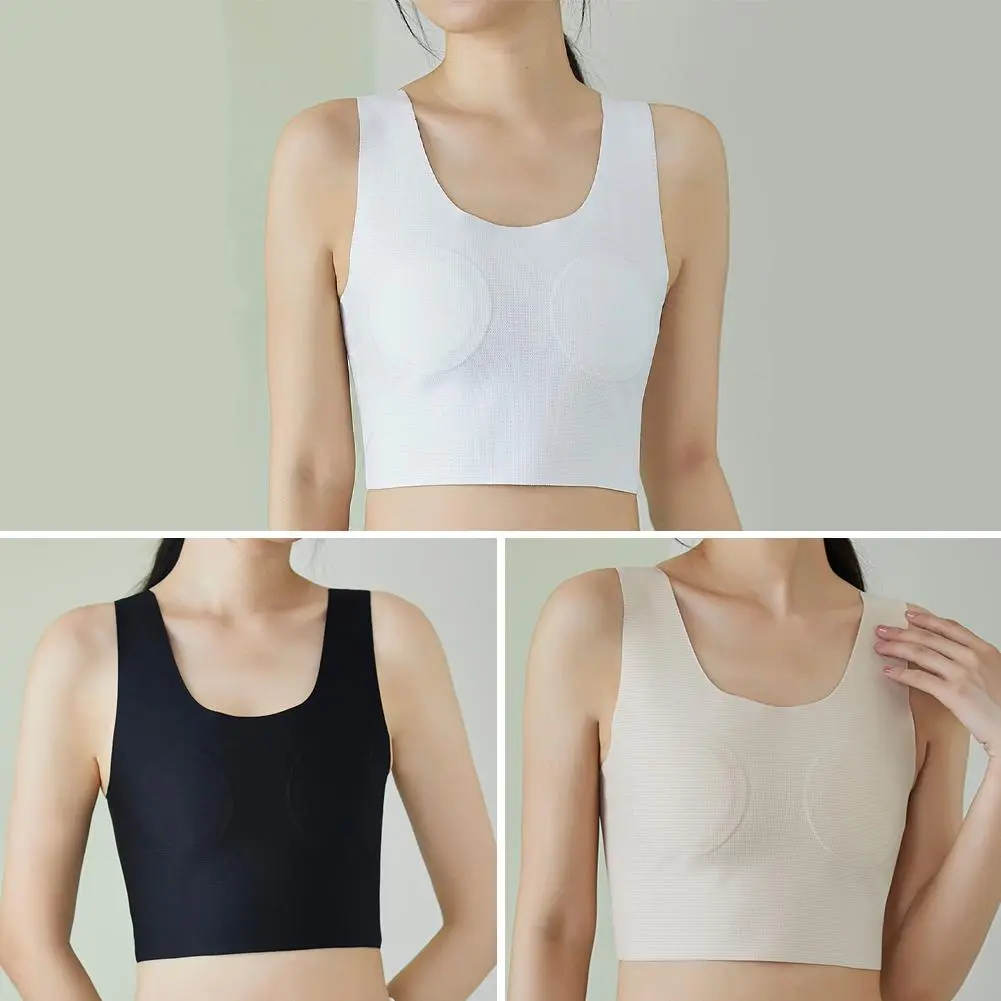 Đồ Lót Corset, Áo Ba Lỗ Cropped Xén, Áo Vest Corset Ngắn, Đồ Lót Thể Thao, Áo Sơ Mi Không đường May Cho Nữ, G4I0