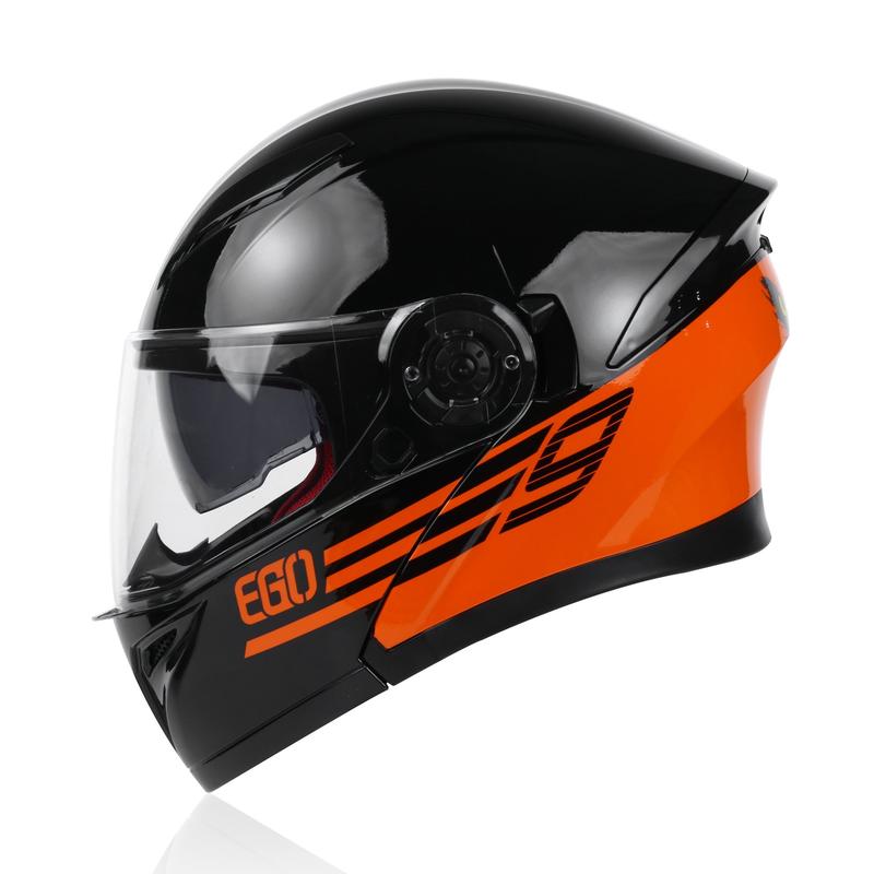 Product Introduction of Nón Bảo Hiểm Ego E9 - 2 Kính Lật Hàm, Chất Liệu Nhựa ABS, Trọng Lượng 1450g Helmet 1
