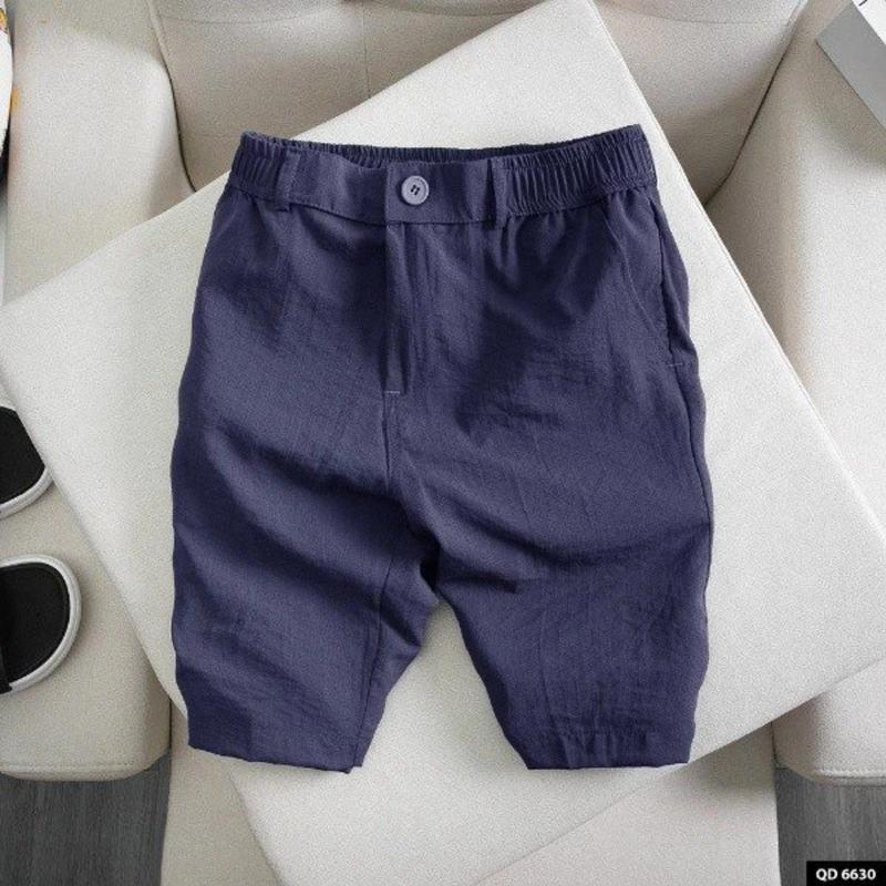 Quần ngố đũi nam 5 màu siêu mát, Quần short nam cạp chun thoải mái vận động đi biển đi chơi Menswear