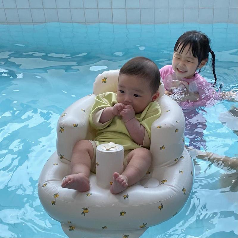 Product Introduction of Multifunctional Baby PVC Inflatable for Seat Inflatable Bathroom Sofa Bathing St 53