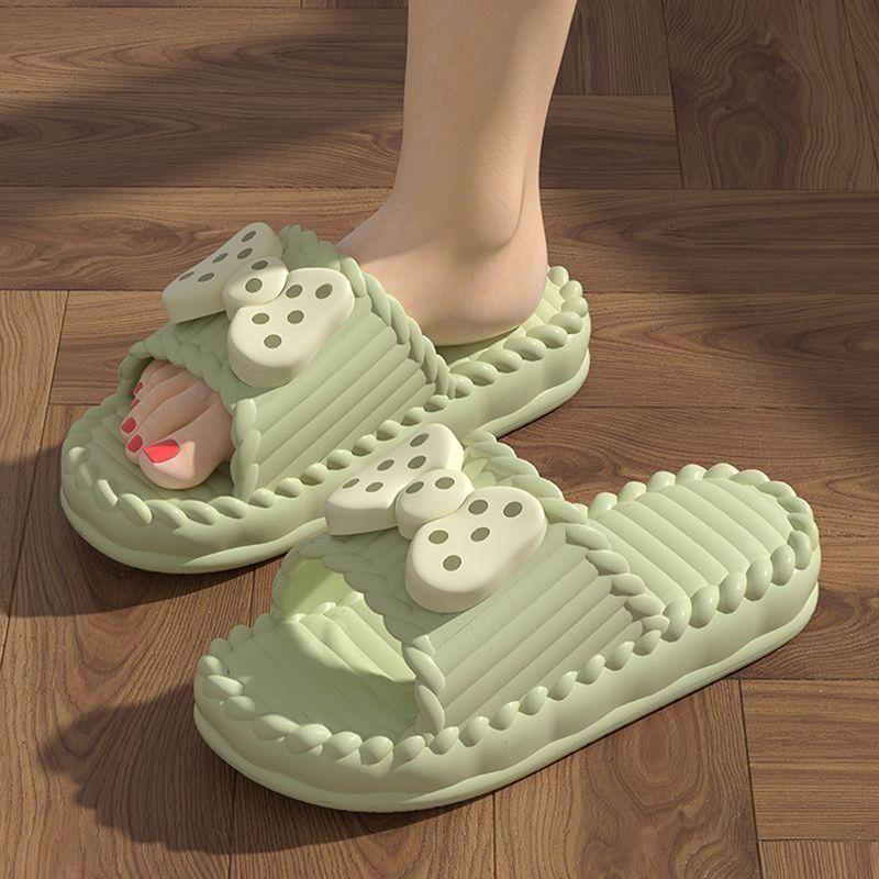 Home Slippers for Women Summer New Style Indoor Bathroom Non-Slip Slippers for Outdoor Use 2