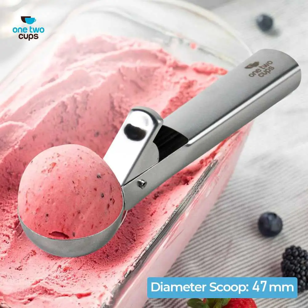 Sendok Es Krim | Sendok Scoop Es Krim dan Buah Stainless Steel 47mm - 164Z