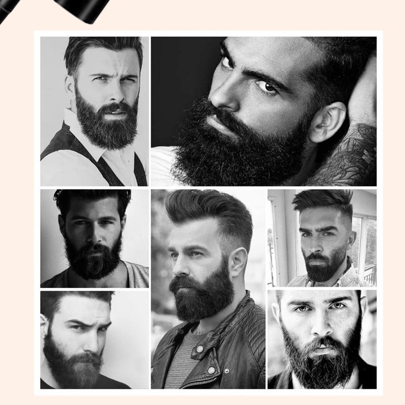 Product Introduction of Men's Beard Waterproof Beard Beard Styling Filler Pen 6