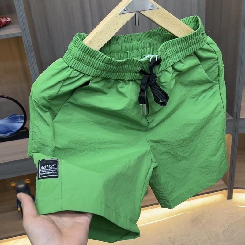 Quần SHORT thể thao gió nam chất gió nhăn mỏng nhẹ 2025 fom 38-90kg