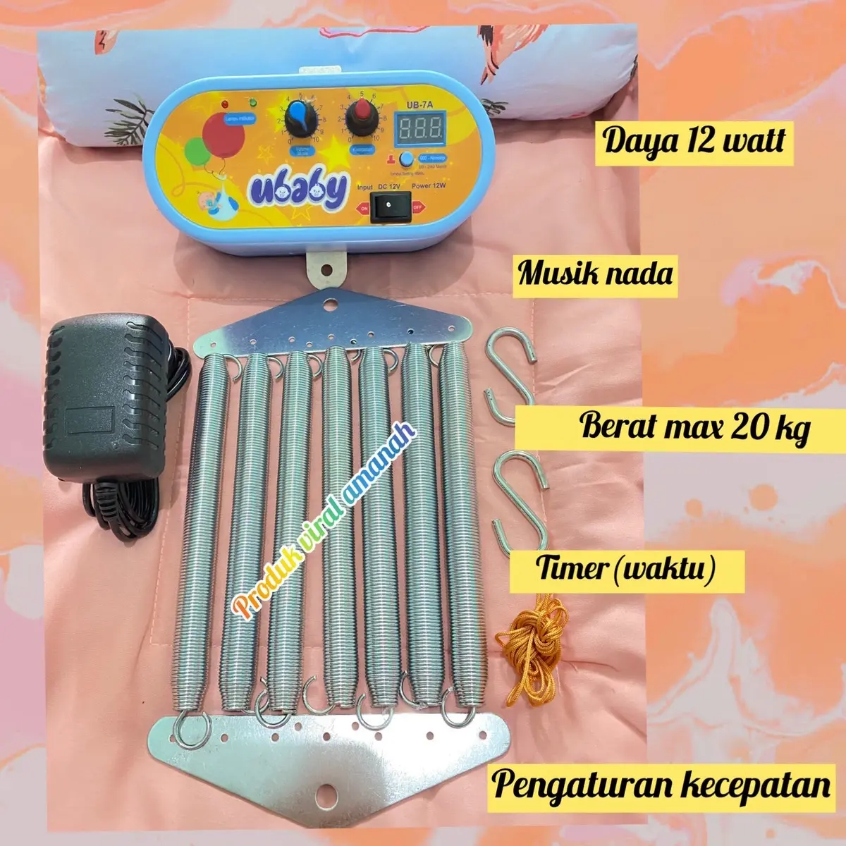 MAKASSAR MURAH AYUNAN LISTRIK 7 PER