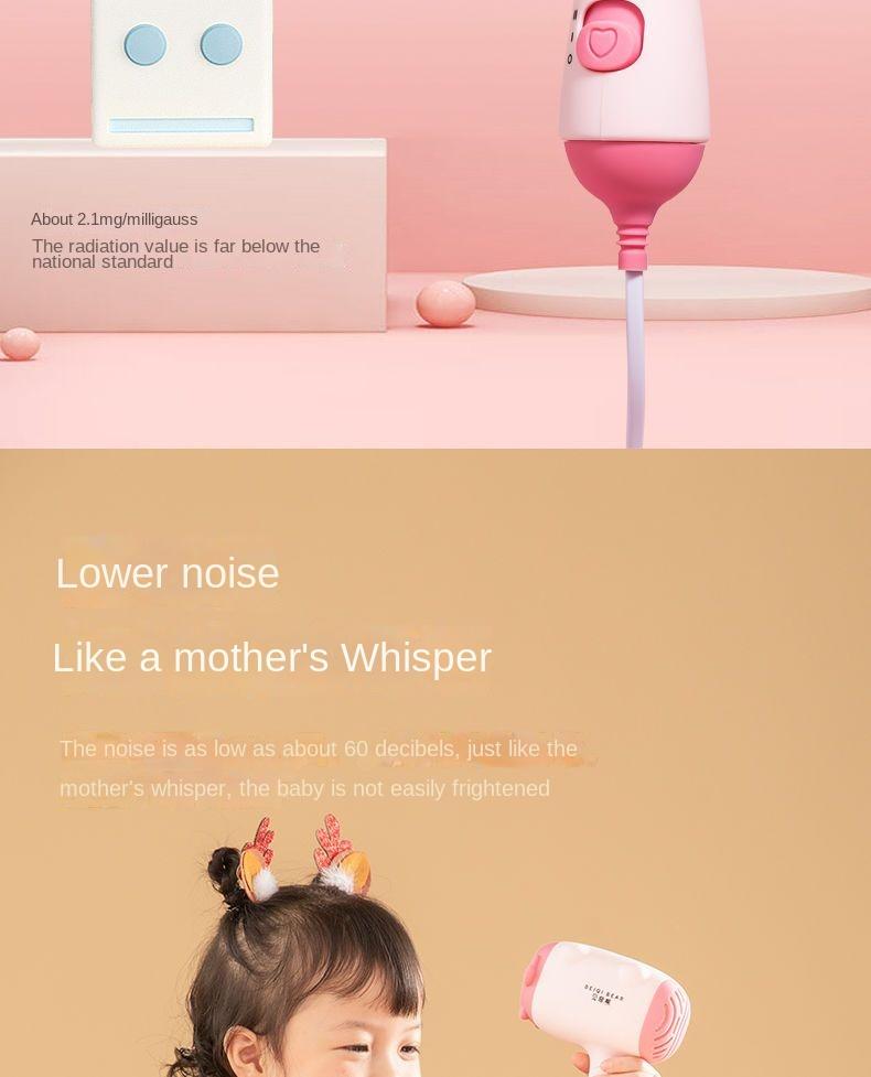 Product Introduction of Baby Mini Hair Dryer for Home Use - Compact and Portable 12